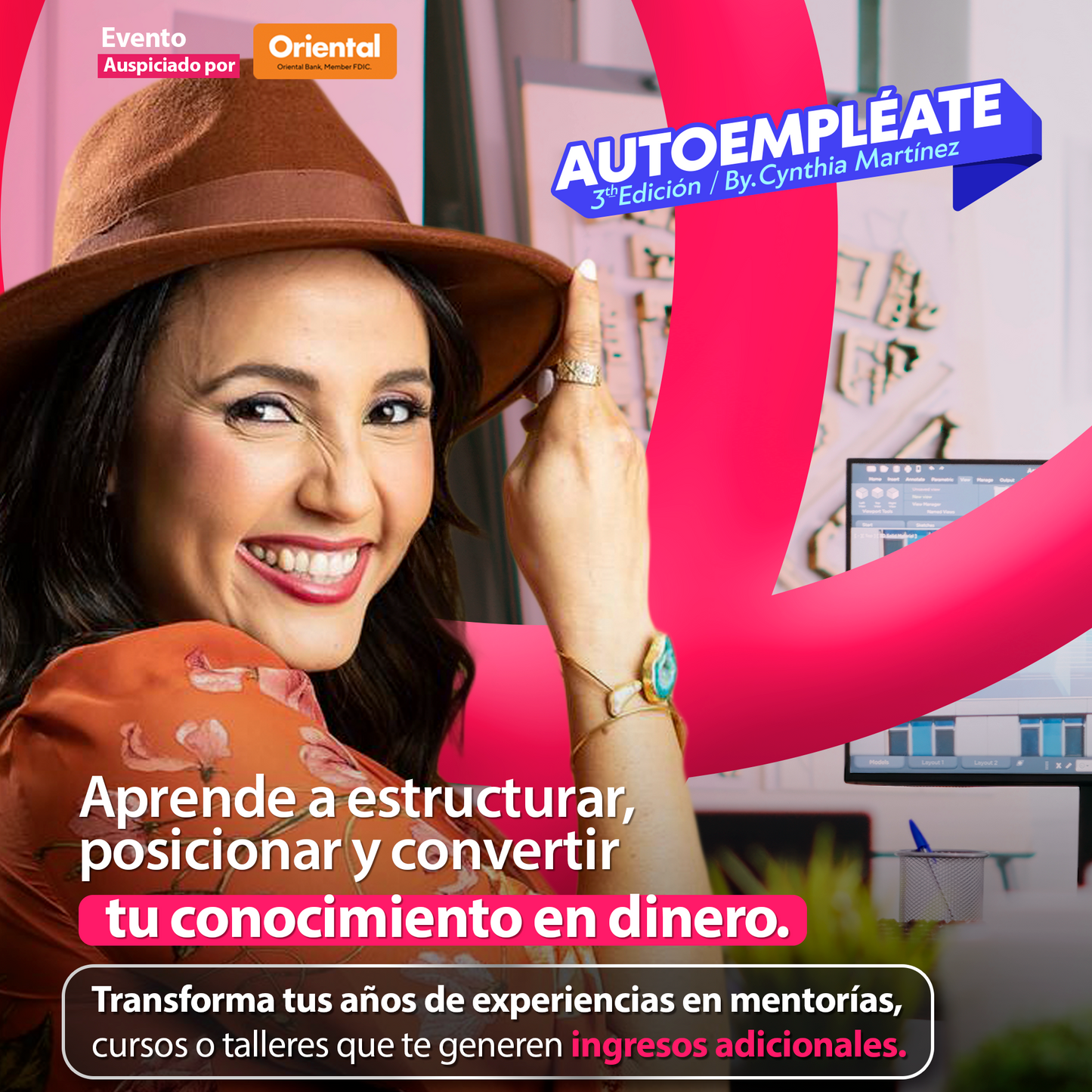 PRESENCIAL Autoémpleate: ¡Convierte tu conocimiento en Ingresos!