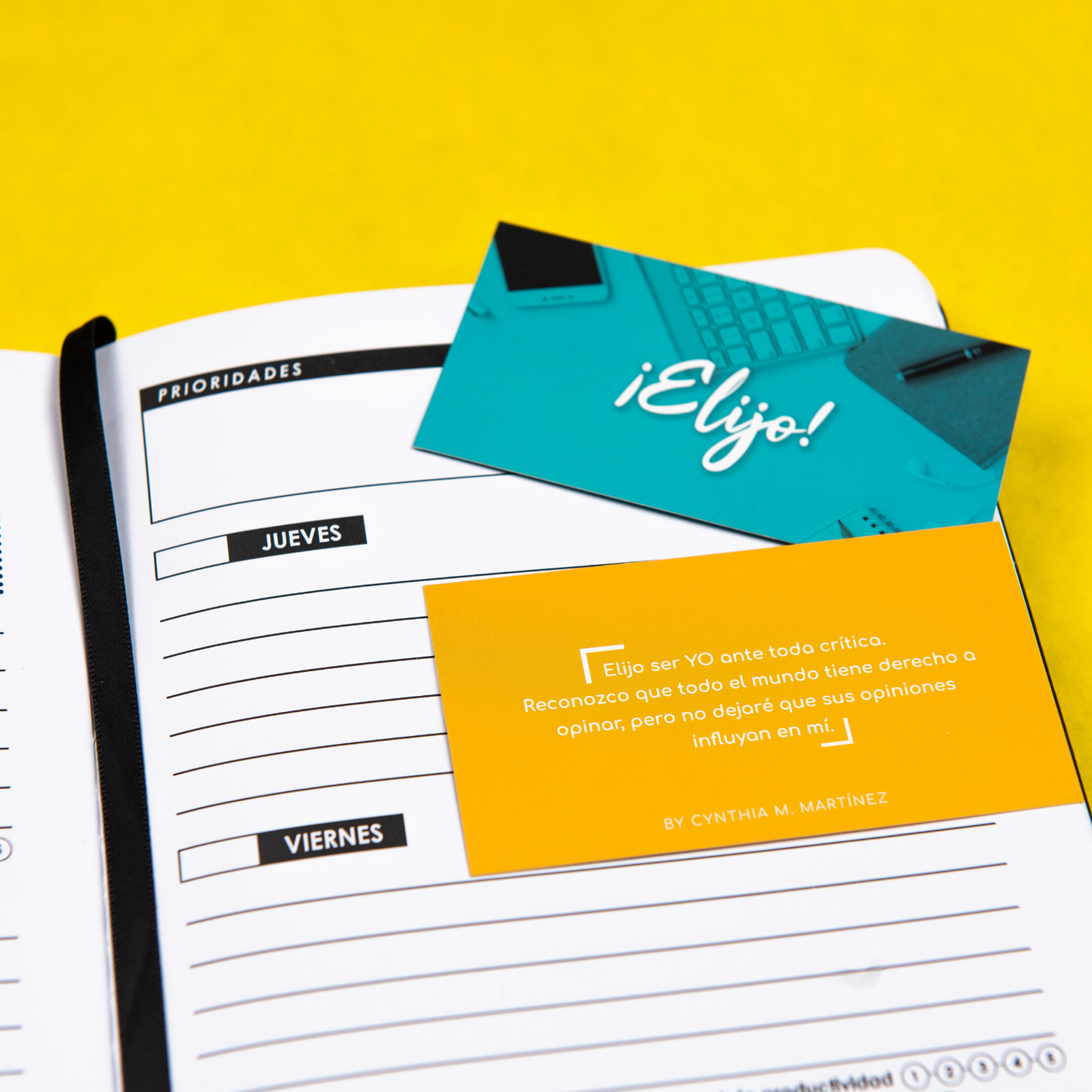 ¡Elijo! Tarjetas para mantenerte enfocado