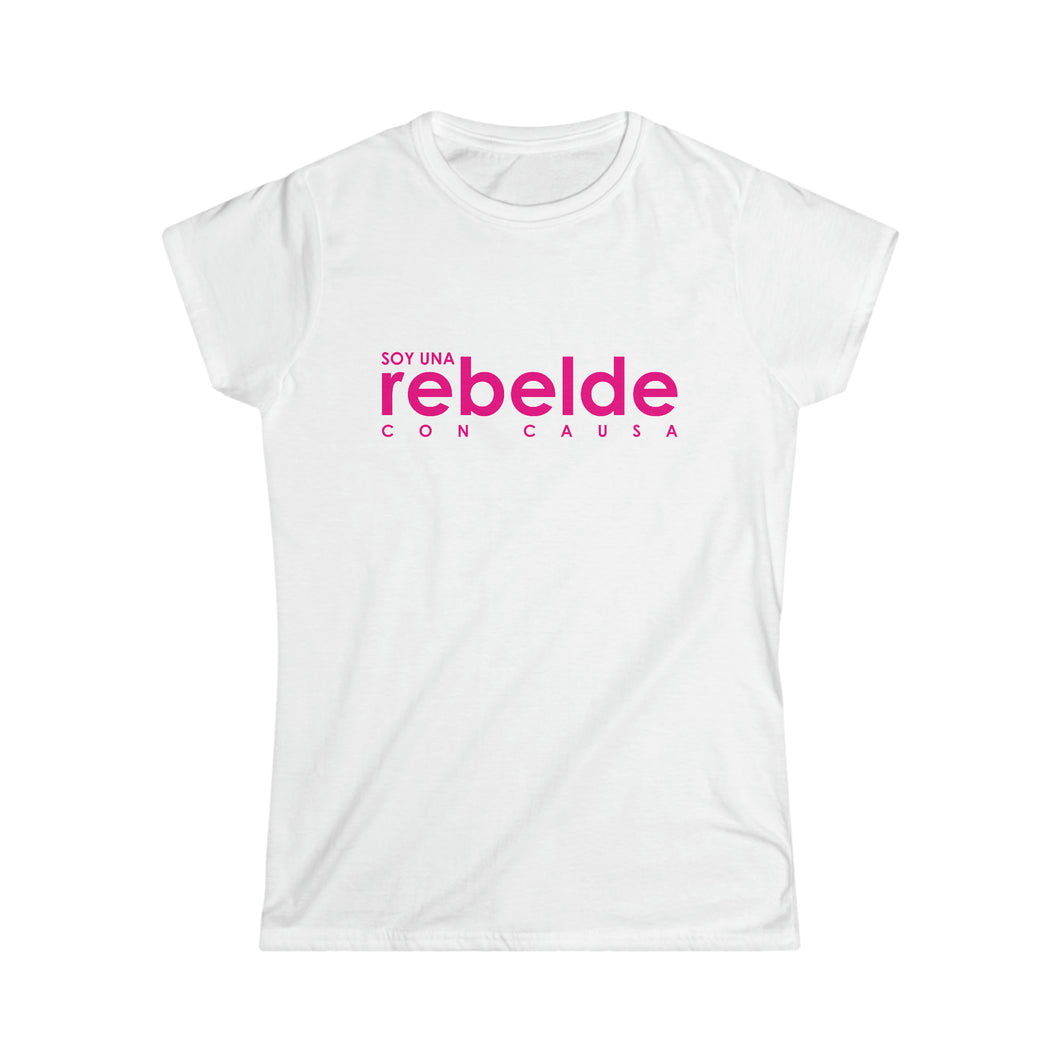 Camisa de mujer - rebelde con causa